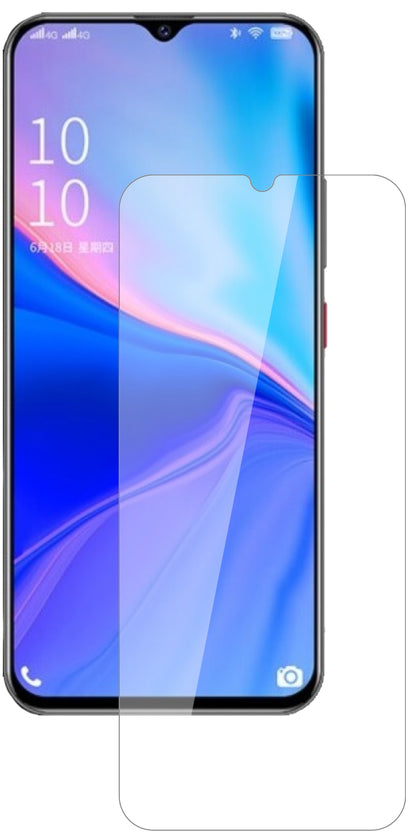 CoolpadCOOL10 mit aufgebrachter dipos Flex Schutzfolie, glasklare Darstellung ohne Einschränkungen