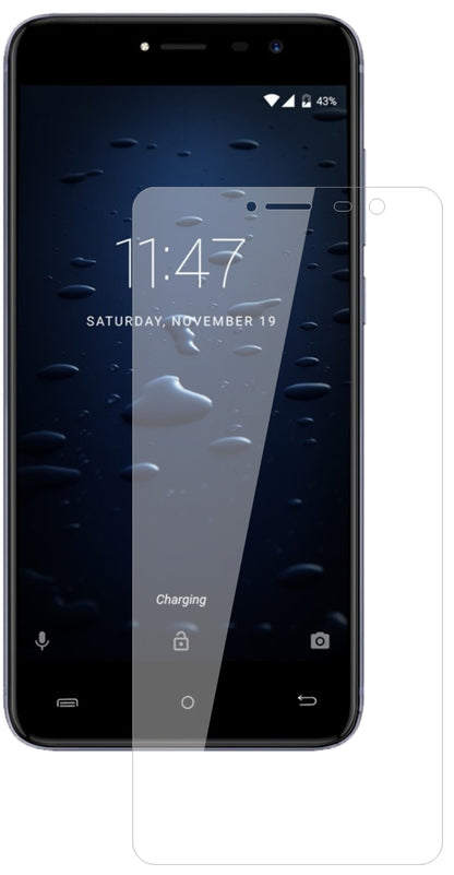 CubotNote Plus mit aufgebrachter dipos Flex Schutzfolie, glasklare Darstellung ohne Einschränkungen