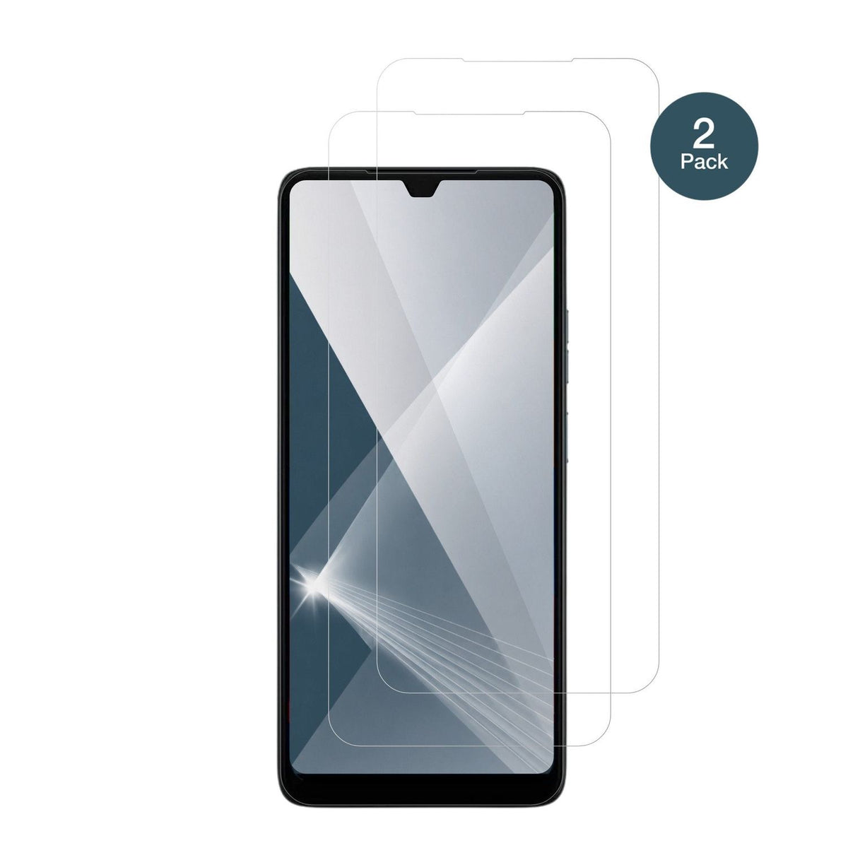 2x Screen Protector for EinfachFon Senior Flexible Glass 9H dipos