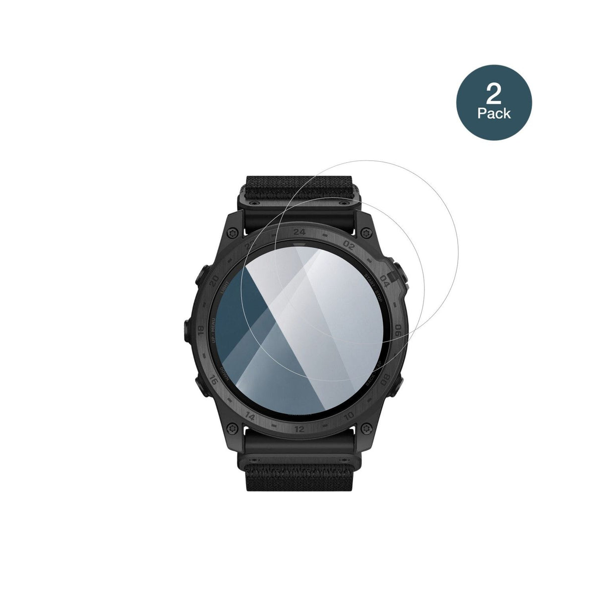 2x Screen Protector for Garmin tactix 7 Pro Ballistics Edition Flexible Glass 9H dipos