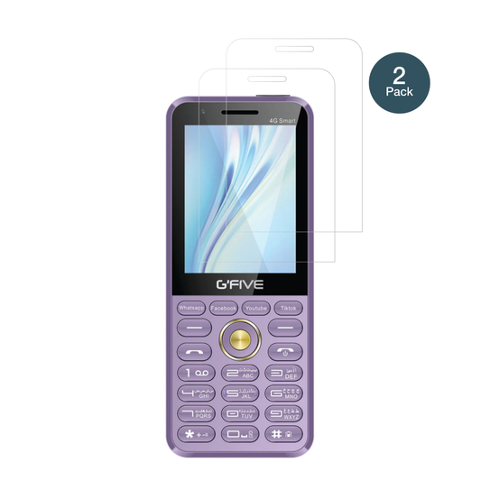 GFive4G Smart mit aufgebrachter dipos Flex Schutzfolie, glasklare Darstellung ohne Einschränkungen