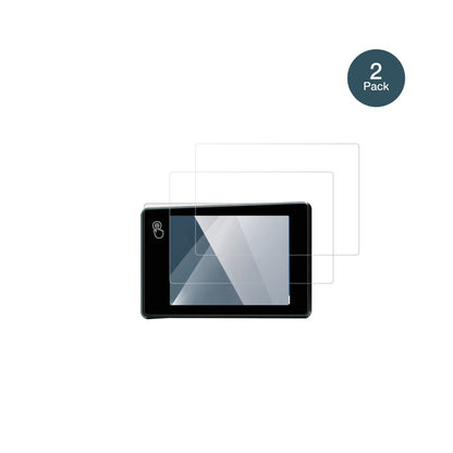 GOOKAMGO7 mit aufgebrachter dipos Flex Schutzfolie, glasklare Darstellung ohne Einschränkungen