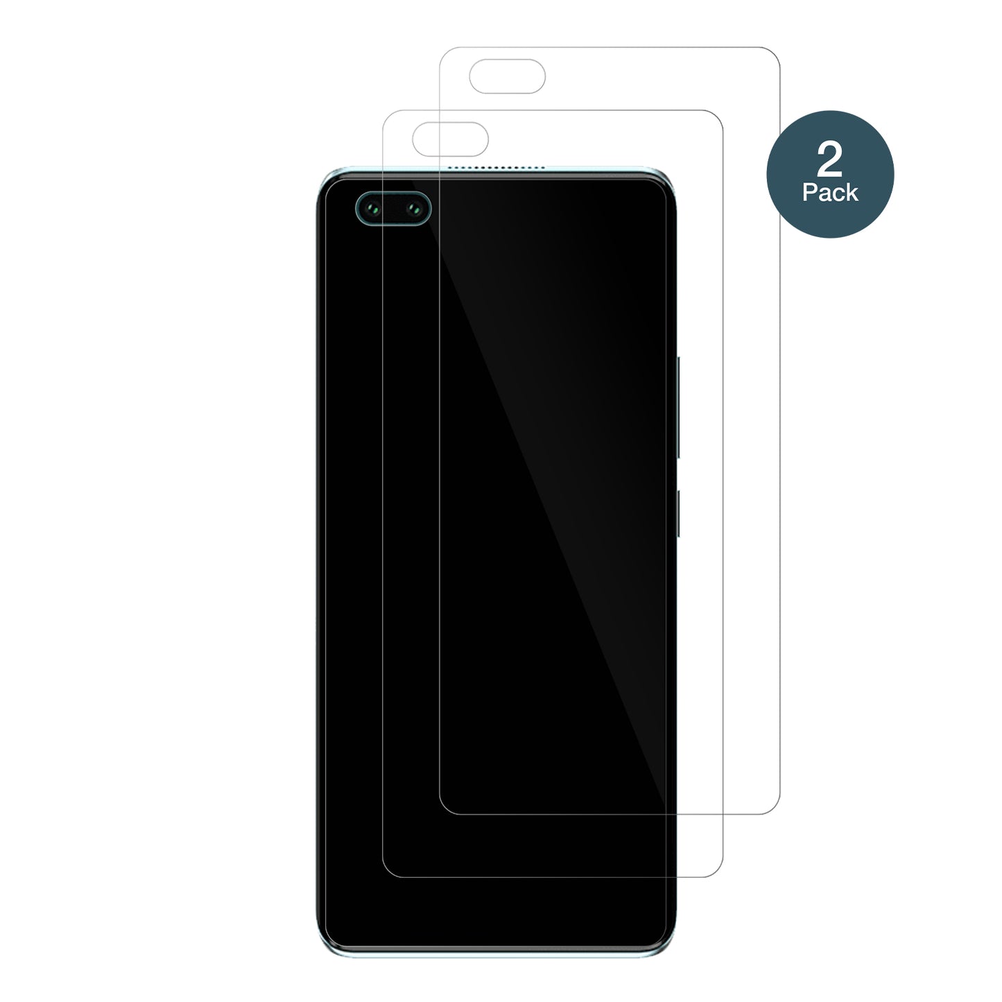 HisenseInfinity H60 5G mit aufgebrachter dipos Flex Schutzfolie, glasklare Darstellung ohne Einschränkungen