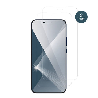 HisenseU54 mit aufgebrachter dipos Flex Schutzfolie, glasklare Darstellung ohne Einschränkungen