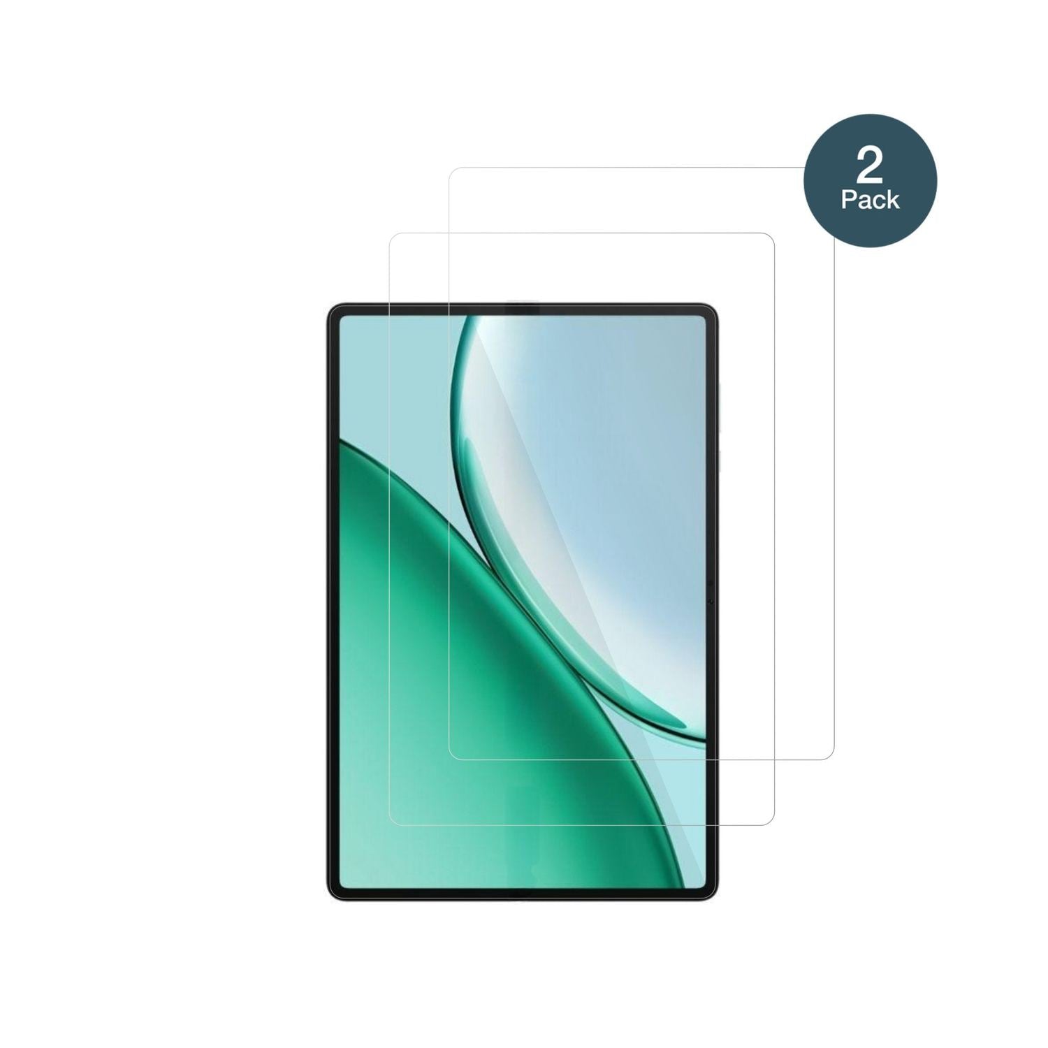 HonorPad X10 mit aufgebrachter dipos Flex Schutzfolie, glasklare Darstellung ohne Einschränkungen