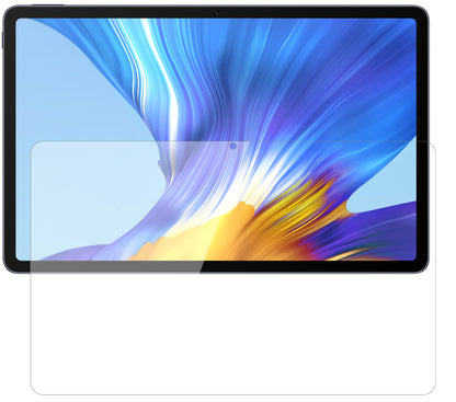 HonorV6 5G mit aufgebrachter dipos Flex Schutzfolie, glasklare Darstellung ohne Einschränkungen