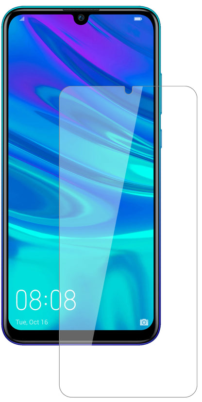 HuaweiEnjoy 9S mit aufgebrachter dipos Flex Schutzfolie, glasklare Darstellung ohne Einschränkungen
