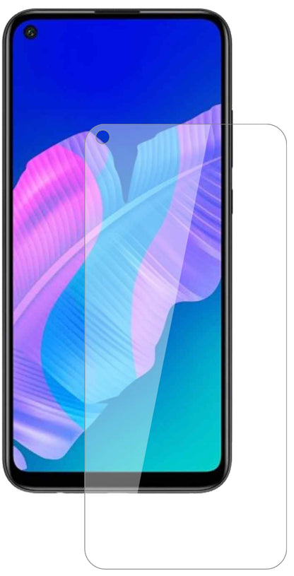 HuaweiY7p mit aufgebrachter dipos Flex Schutzfolie, glasklare Darstellung ohne Einschränkungen