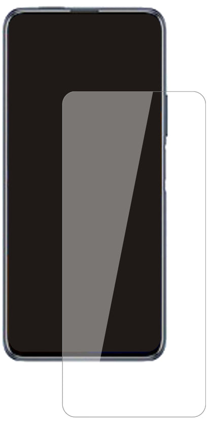HuaweiY9a mit aufgebrachter dipos Flex Schutzfolie, glasklare Darstellung ohne Einschränkungen