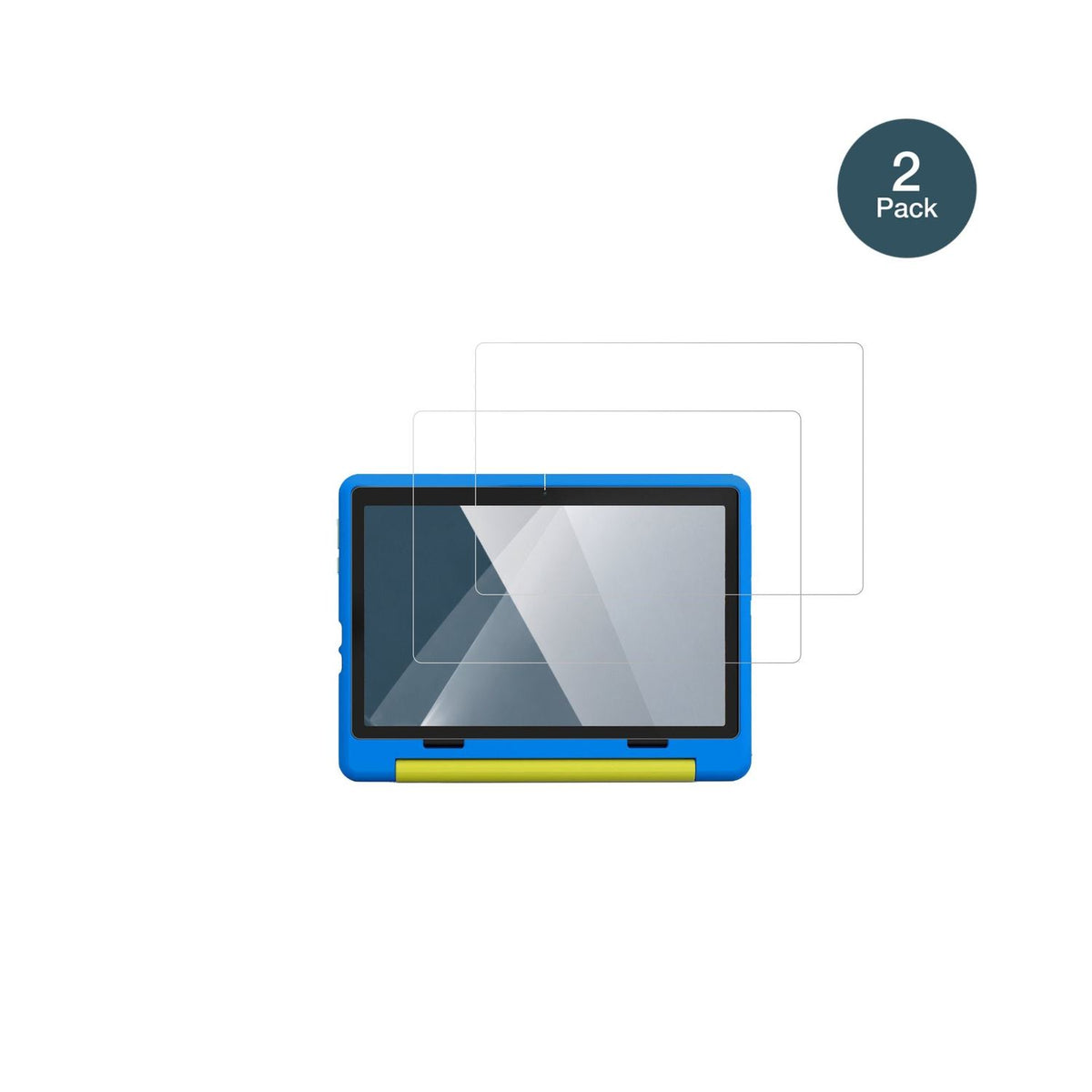LaptokKB1016 mit aufgebrachter dipos Flex Schutzfolie, glasklare Darstellung ohne Einschränkungen