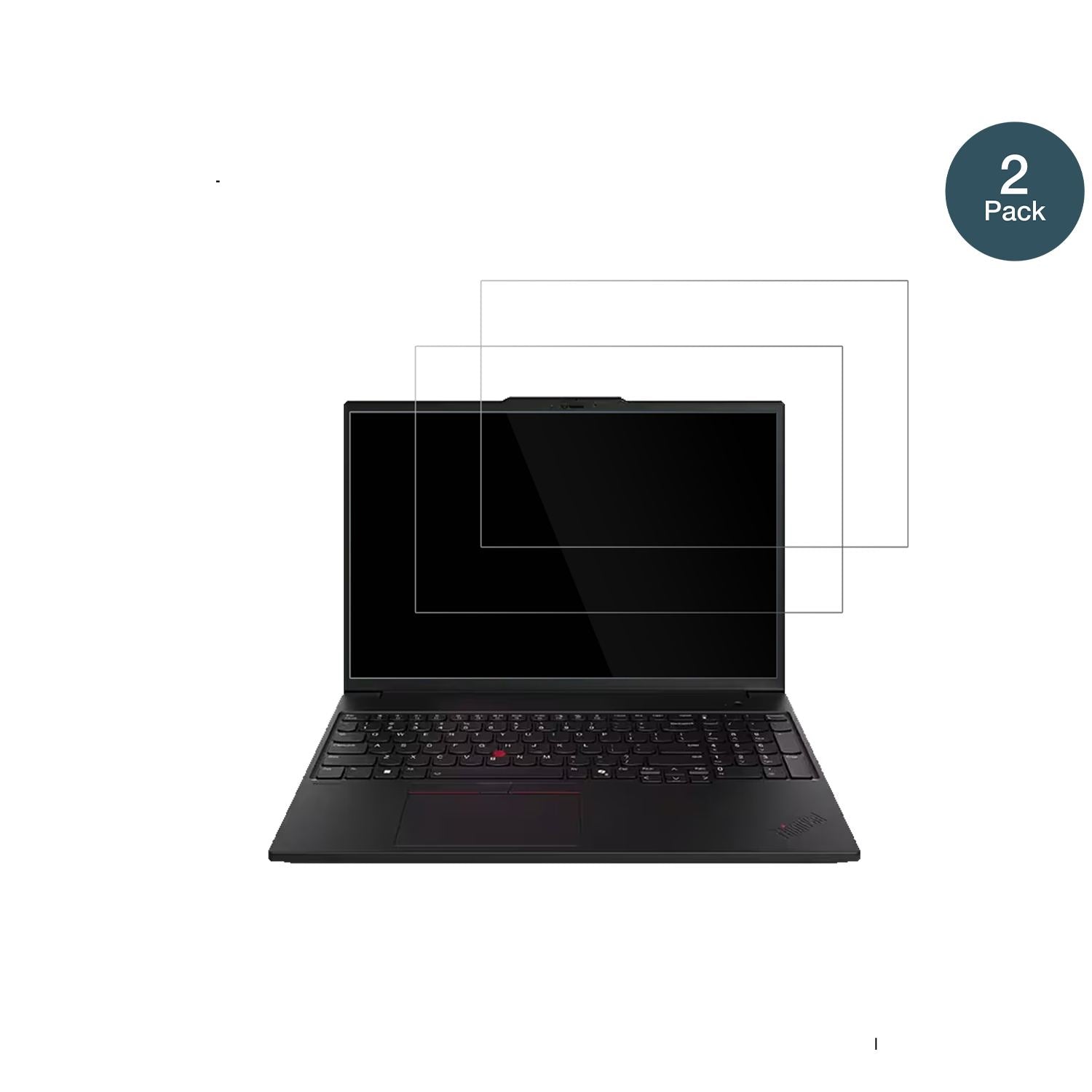 LenovoThinkPad P16 Gen 3 mit aufgebrachter dipos Flex Schutzfolie, glasklare Darstellung ohne Einschränkungen