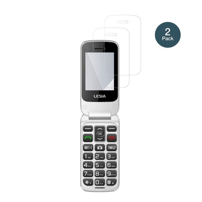 2x Screen Protector for LESIA F1 Flexible Glass 9H dipos