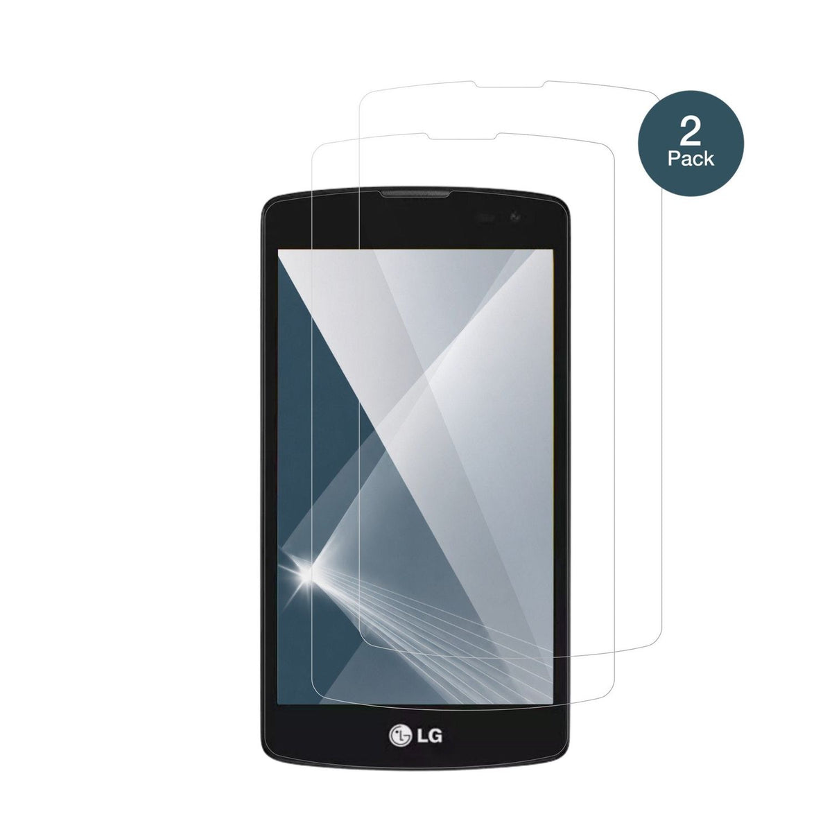 2x Screen Protector for LG Prime Plus H522F Flexible Glass 9H dipos