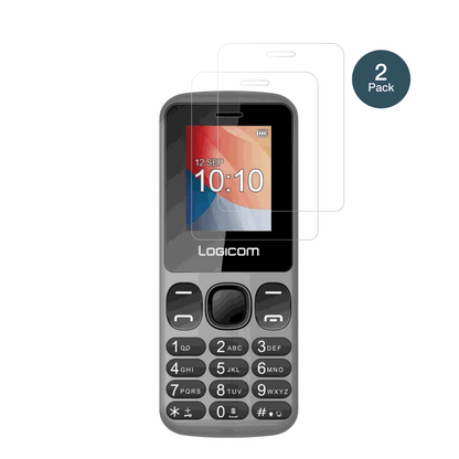 LogicomPosh 186 mit aufgebrachter dipos Flex Schutzfolie, glasklare Darstellung ohne Einschränkungen