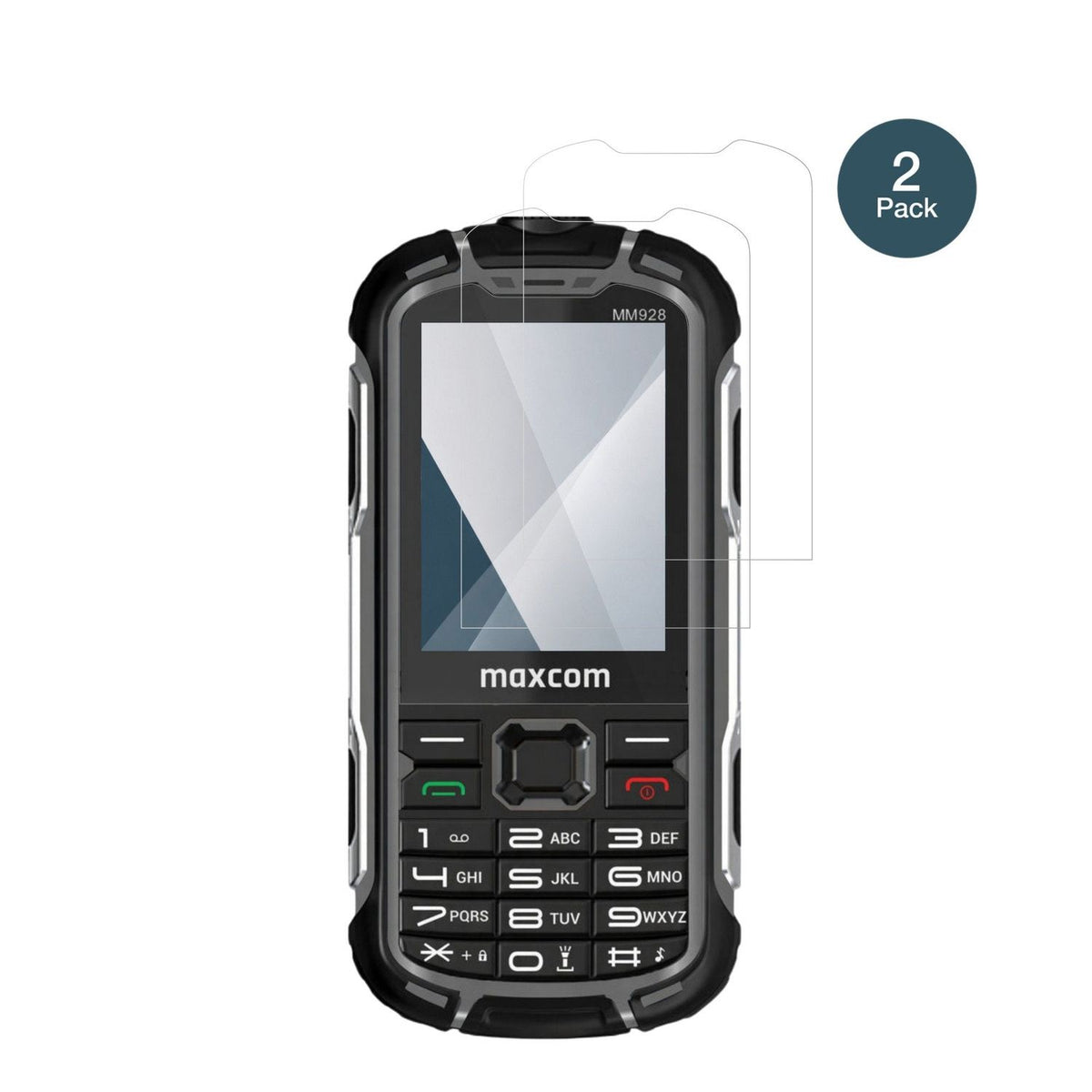 2x Screen Protector for MaxCom MM928 4G Flexible Glass 9H dipos