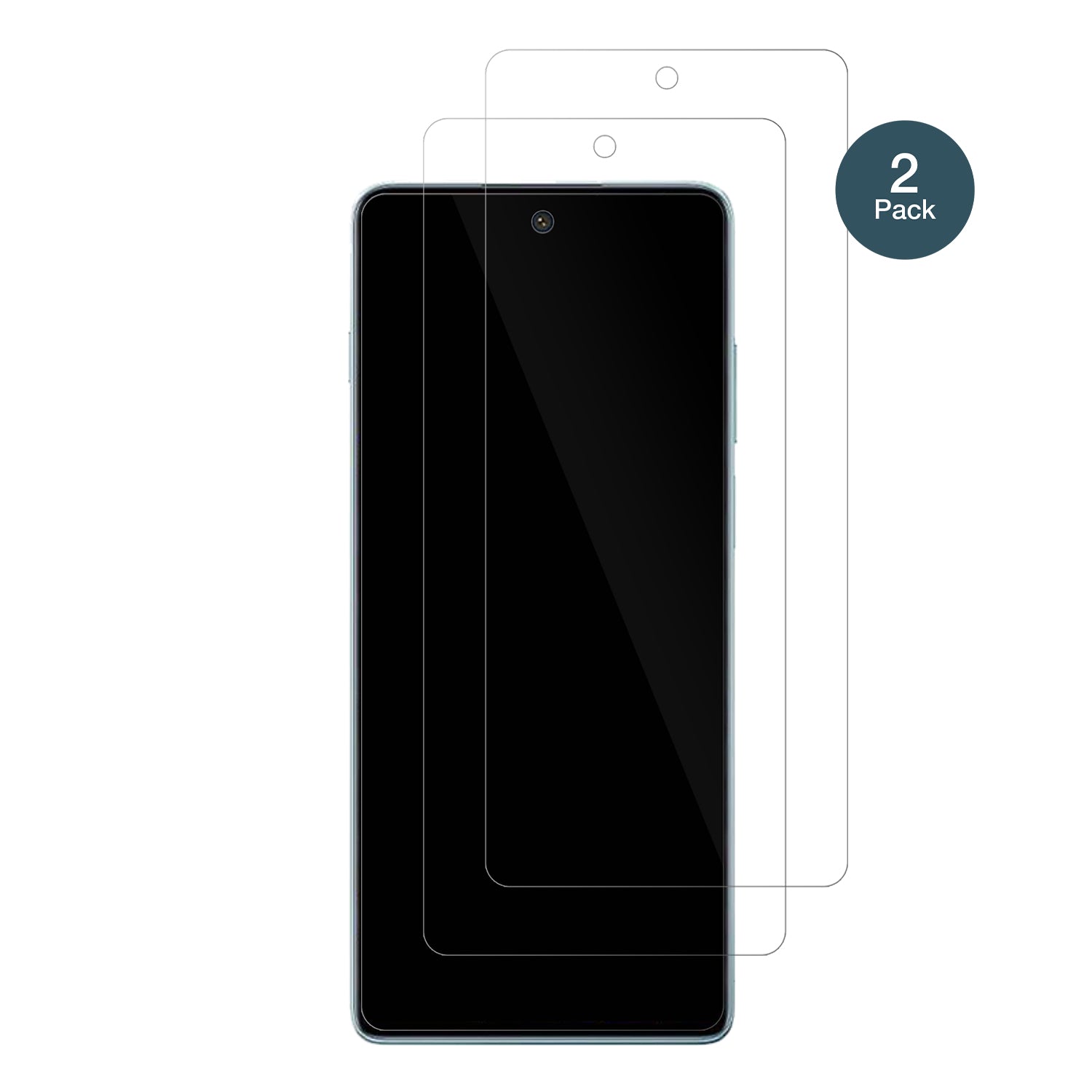 MotorolaMoto Edge S30 mit aufgebrachter dipos Flex Schutzfolie, glasklare Darstellung ohne Einschränkungen