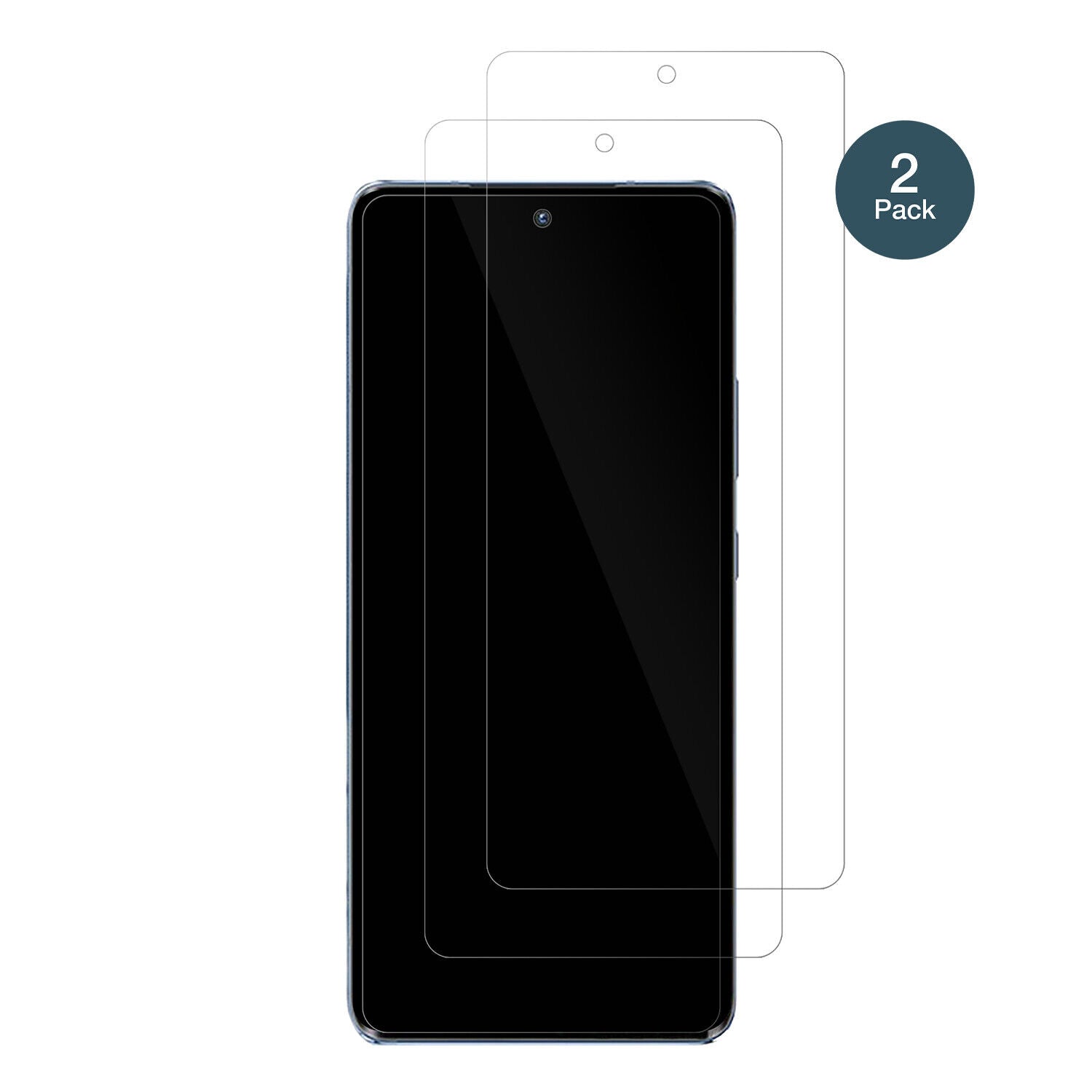 MotorolaMoto S30 Pro mit aufgebrachter dipos Flex Schutzfolie, glasklare Darstellung ohne Einschränkungen