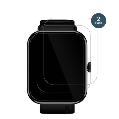 NoiseColorFit Pulse 2 Max mit aufgebrachter dipos Flex Schutzfolie, glasklare Darstellung ohne Einschränkungen
