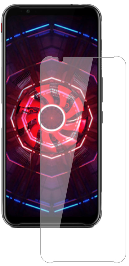 ZTEnubia Red Magic 3S mit aufgebrachter dipos Flex Schutzfolie, glasklare Darstellung ohne Einschränkungen
