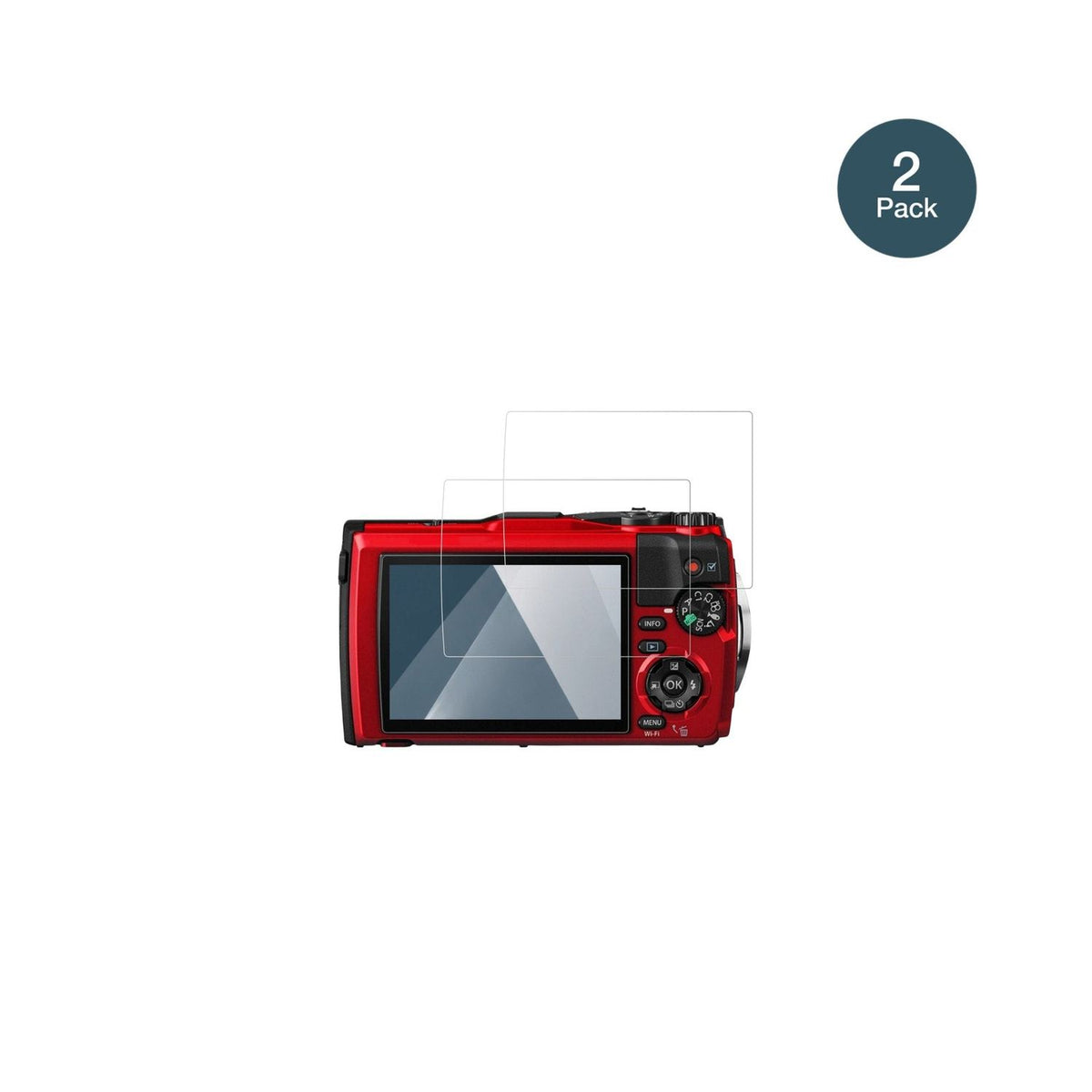 2x Screen Protector for Olympus OM System Tough TG-6 Flexible Glass 9H dipos