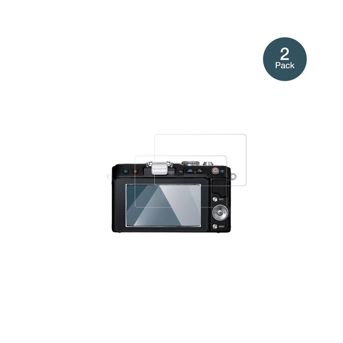2x Screen Protector for Olympus Pen E-PL3 Flexible Glass 9H dipos