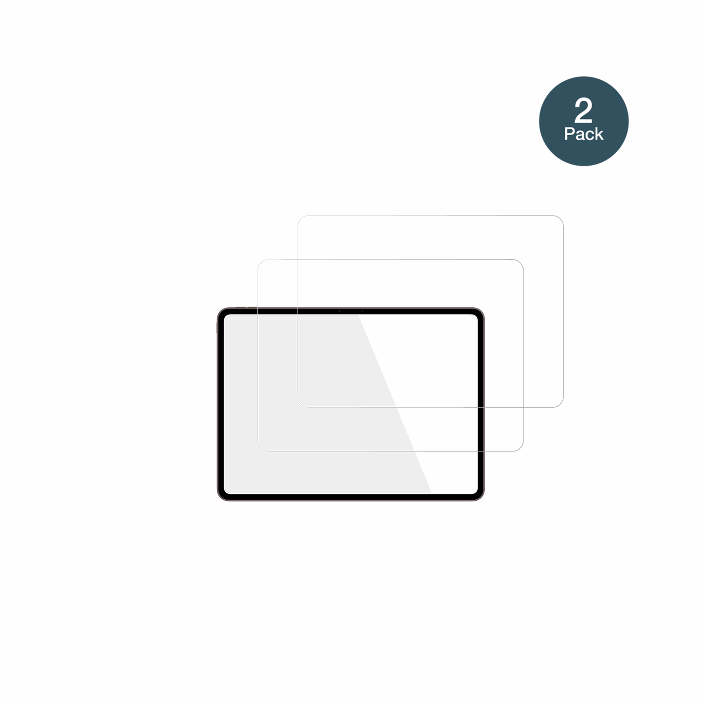 OnePlusPad 4 mit aufgebrachter dipos Flex Schutzfolie, glasklare Darstellung ohne Einschränkungen