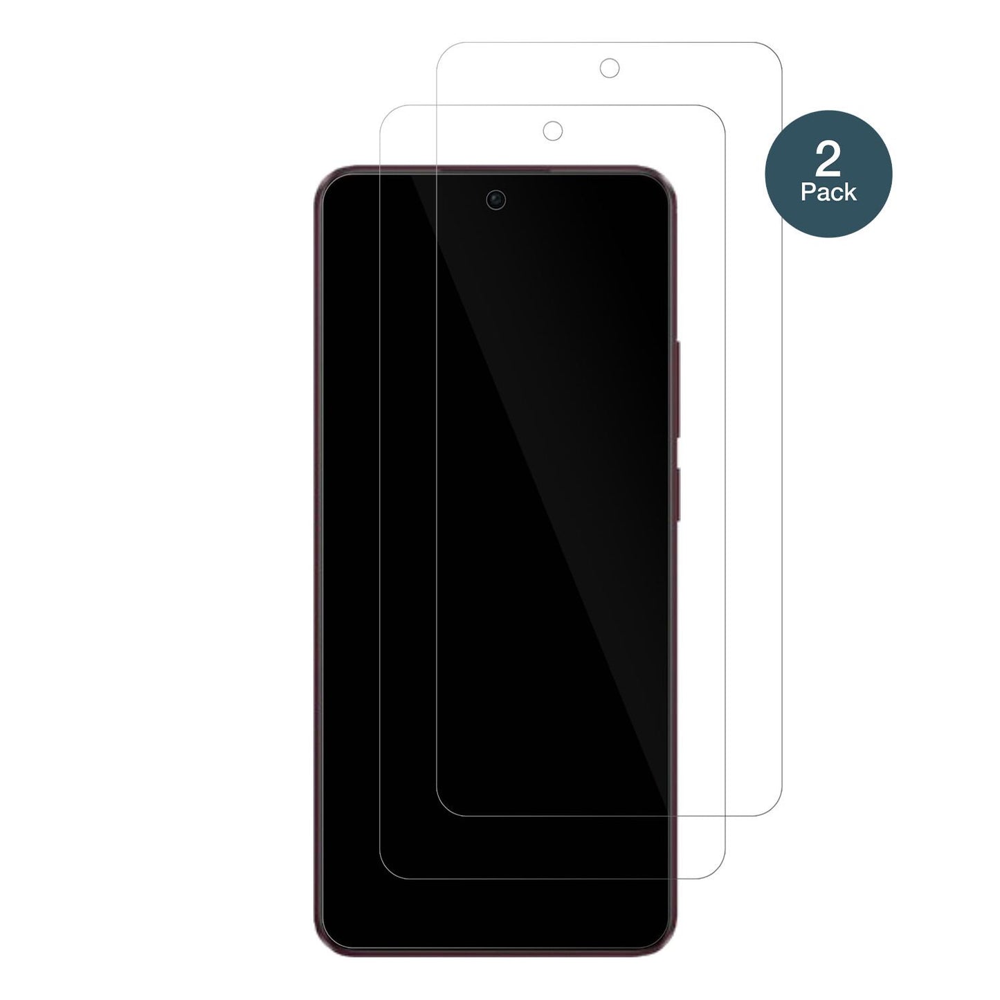 OppoF25 Pro mit aufgebrachter dipos Flex Schutzfolie, glasklare Darstellung ohne Einschränkungen