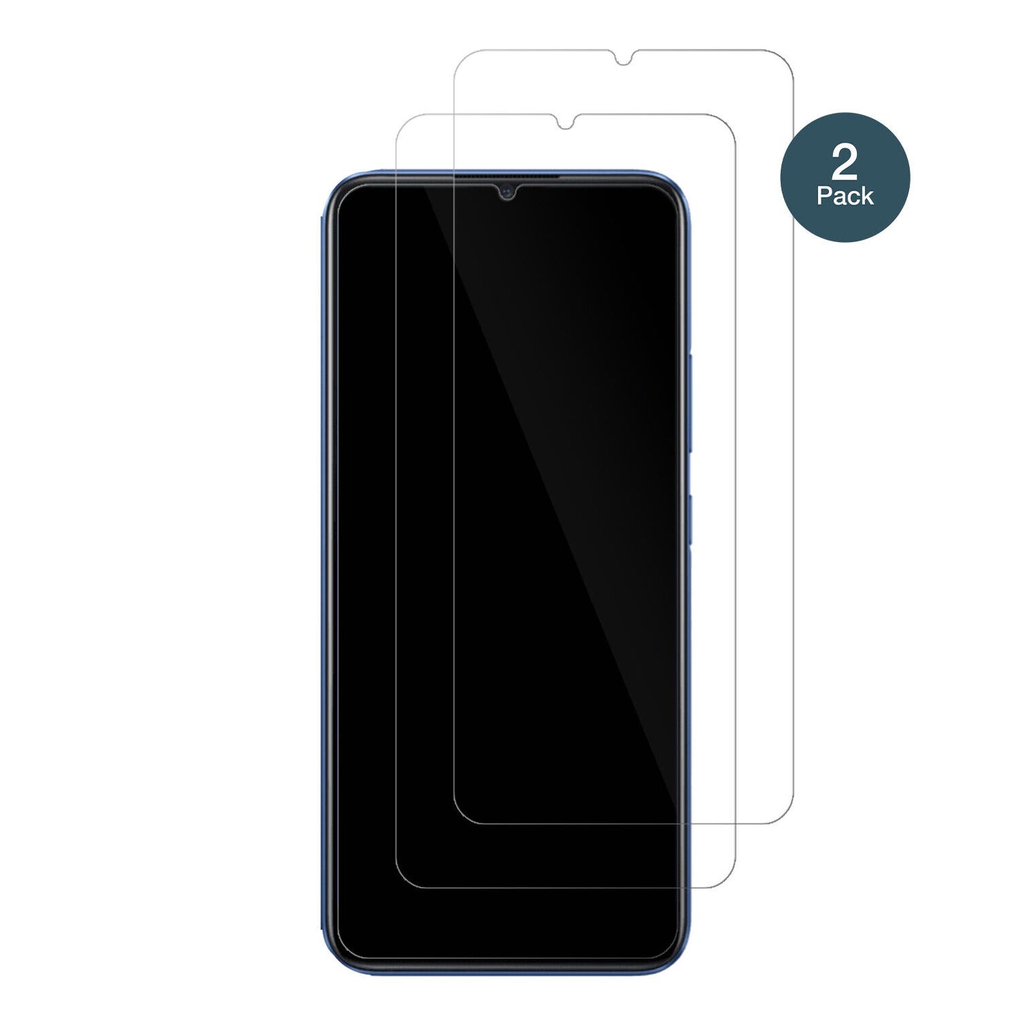OppoRealme C3i mit aufgebrachter dipos Flex Schutzfolie, glasklare Darstellung ohne Einschränkungen
