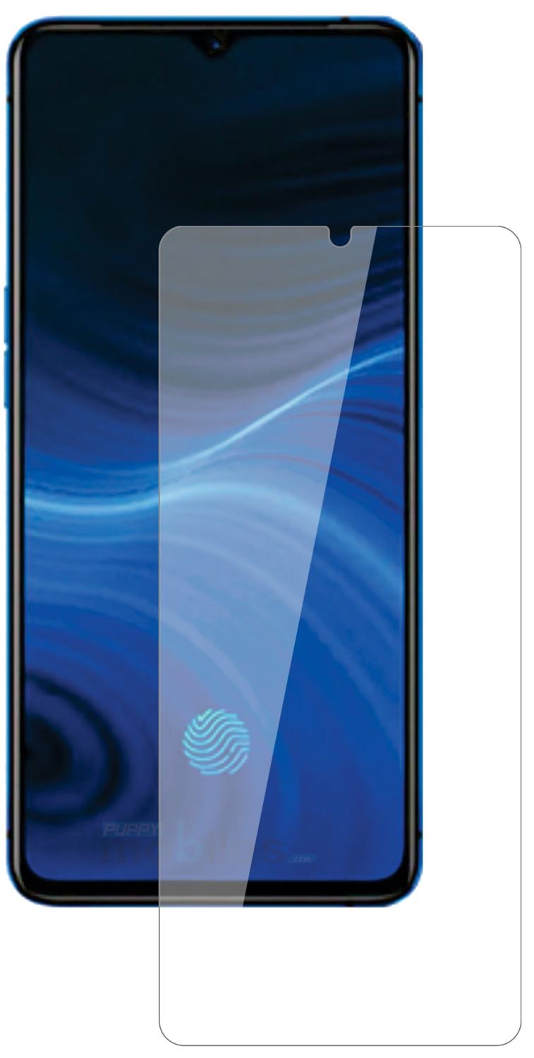 OppoReno Ace mit aufgebrachter dipos Flex Schutzfolie, glasklare Darstellung ohne Einschränkungen