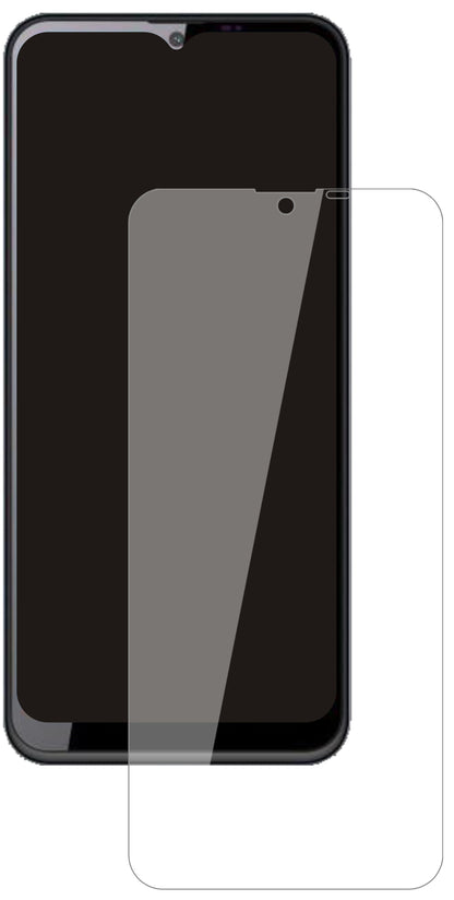 OukitelC23 Pro mit aufgebrachter dipos Flex Schutzfolie, glasklare Darstellung ohne Einschränkungen