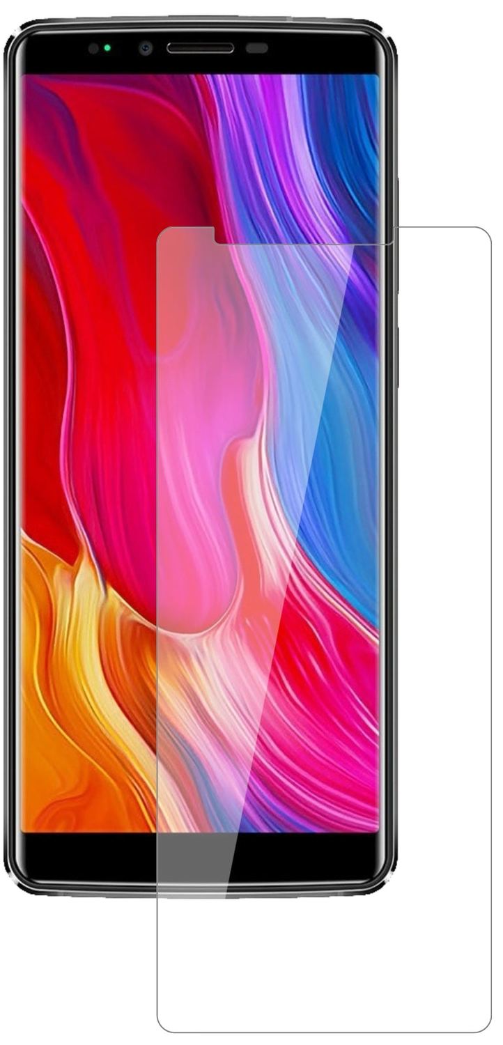 OukitelK8 mit aufgebrachter dipos Flex Schutzfolie, glasklare Darstellung ohne Einschränkungen