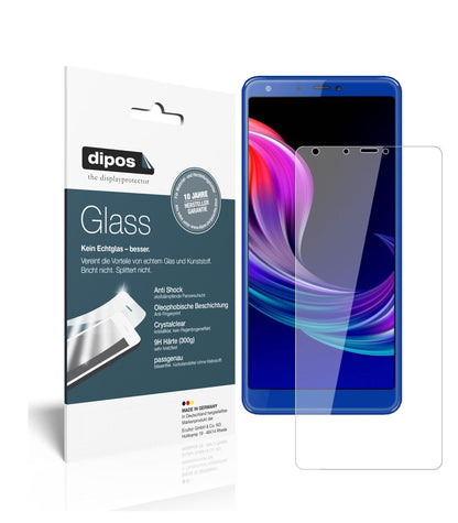 PanasonicEluga Ray 600 mit aufgebrachter dipos Flex Schutzfolie, glasklare Darstellung ohne Einschränkungen