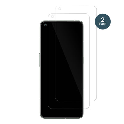RealmeGT 2 Pro mit aufgebrachter dipos Flex Schutzfolie, glasklare Darstellung ohne Einschränkungen