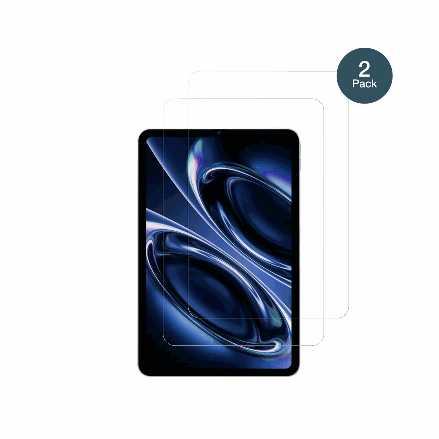RedmiK Pad 2 mit aufgebrachter dipos Flex Schutzfolie, glasklare Darstellung ohne Einschränkungen