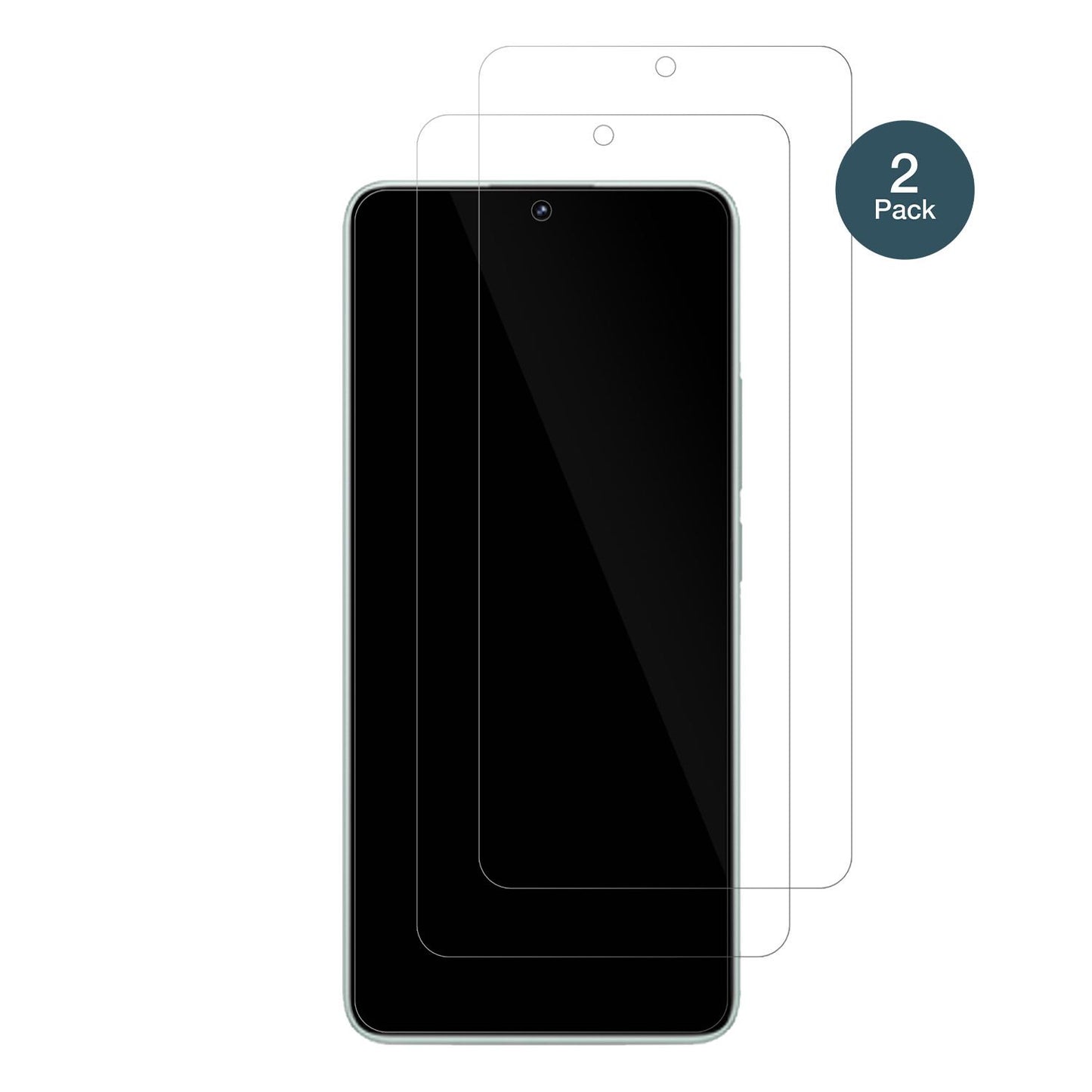 RedmiK70E mit aufgebrachter dipos Flex Schutzfolie, glasklare Darstellung ohne Einschränkungen