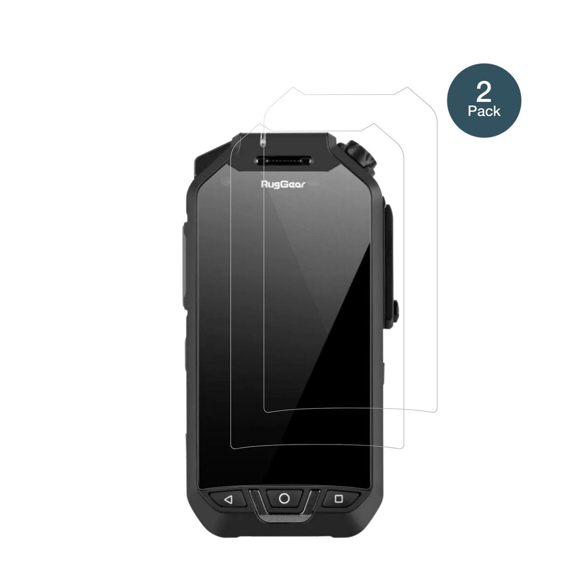 2x Screen Protector for RugGear RG750 Flexible Glass 9H dipos