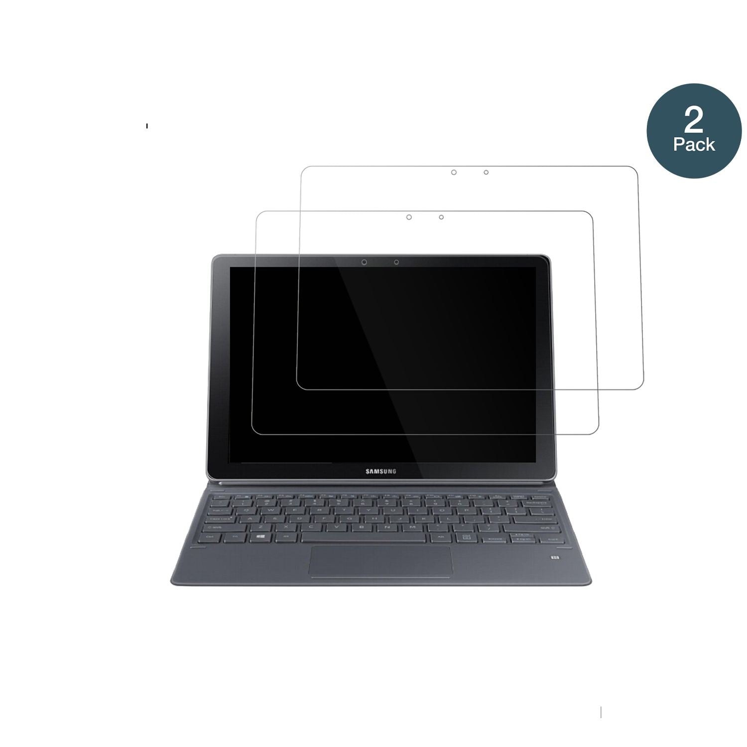 SamsungGalaxy Book W720 12 Zoll mit aufgebrachter dipos Flex Schutzfolie, glasklare Darstellung ohne Einschränkungen