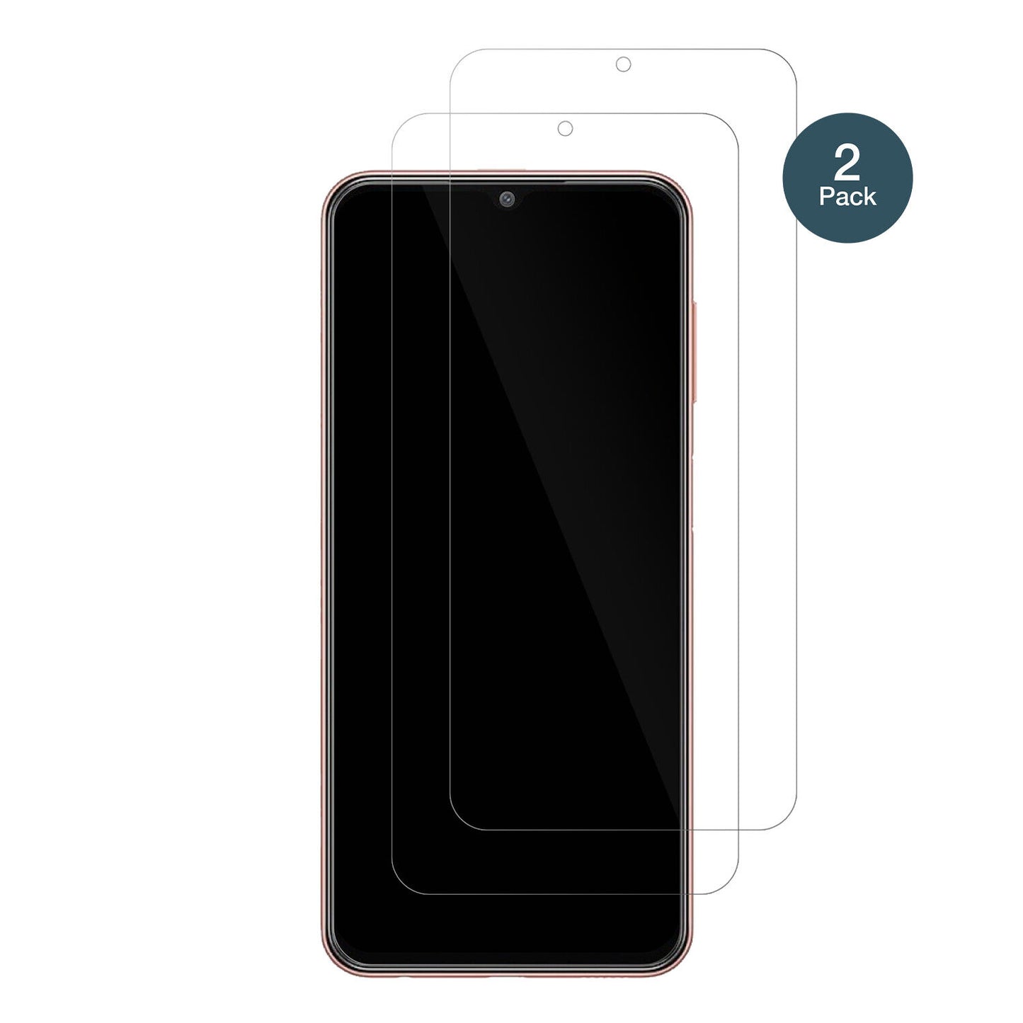 SamsungGalaxy M13 mit aufgebrachter dipos Flex Schutzfolie, glasklare Darstellung ohne Einschränkungen