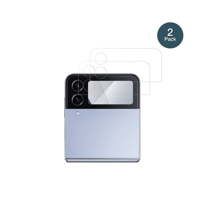 2x Screen Protector for Samsung Galaxy Z Flip4 5G Outside Flexible Glass 9H dipos