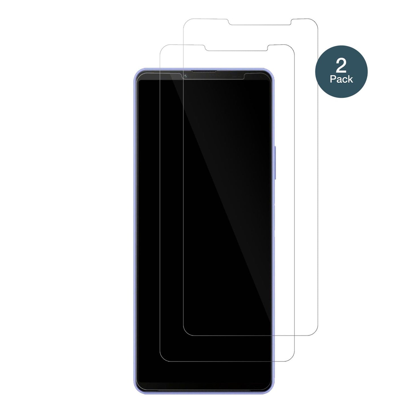 SonyXperia 10 IV mit aufgebrachter dipos Flex Schutzfolie, glasklare Darstellung ohne Einschränkungen