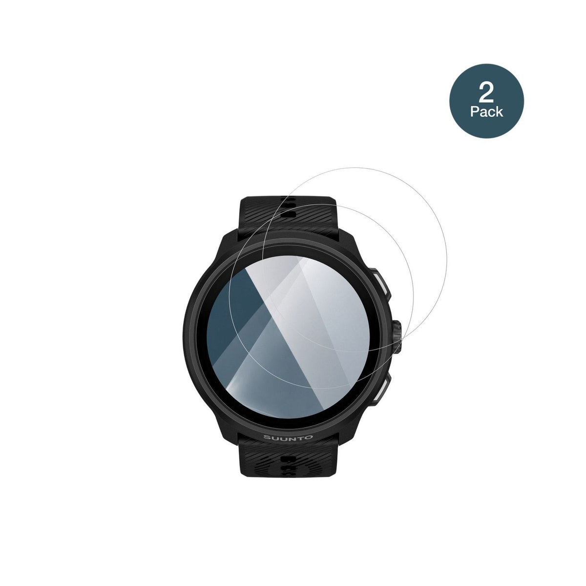 2x Screen Protector for Suunto Run 2 Flexible Glass 9H dipos
