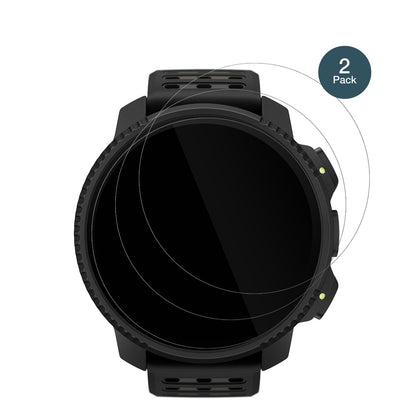 SuuntoVertical 2 mit aufgebrachter dipos Flex Schutzfolie, glasklare Darstellung ohne Einschränkungen