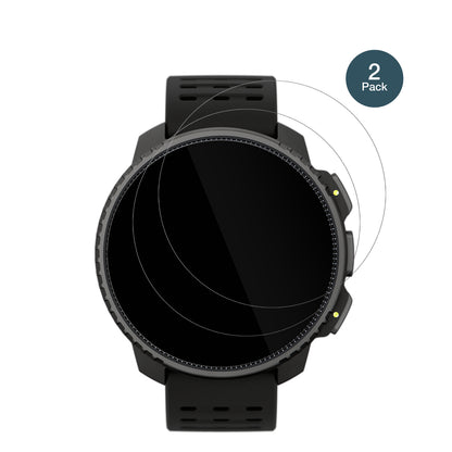 SuuntoVertical mit aufgebrachter dipos Flex Schutzfolie, glasklare Darstellung ohne Einschränkungen