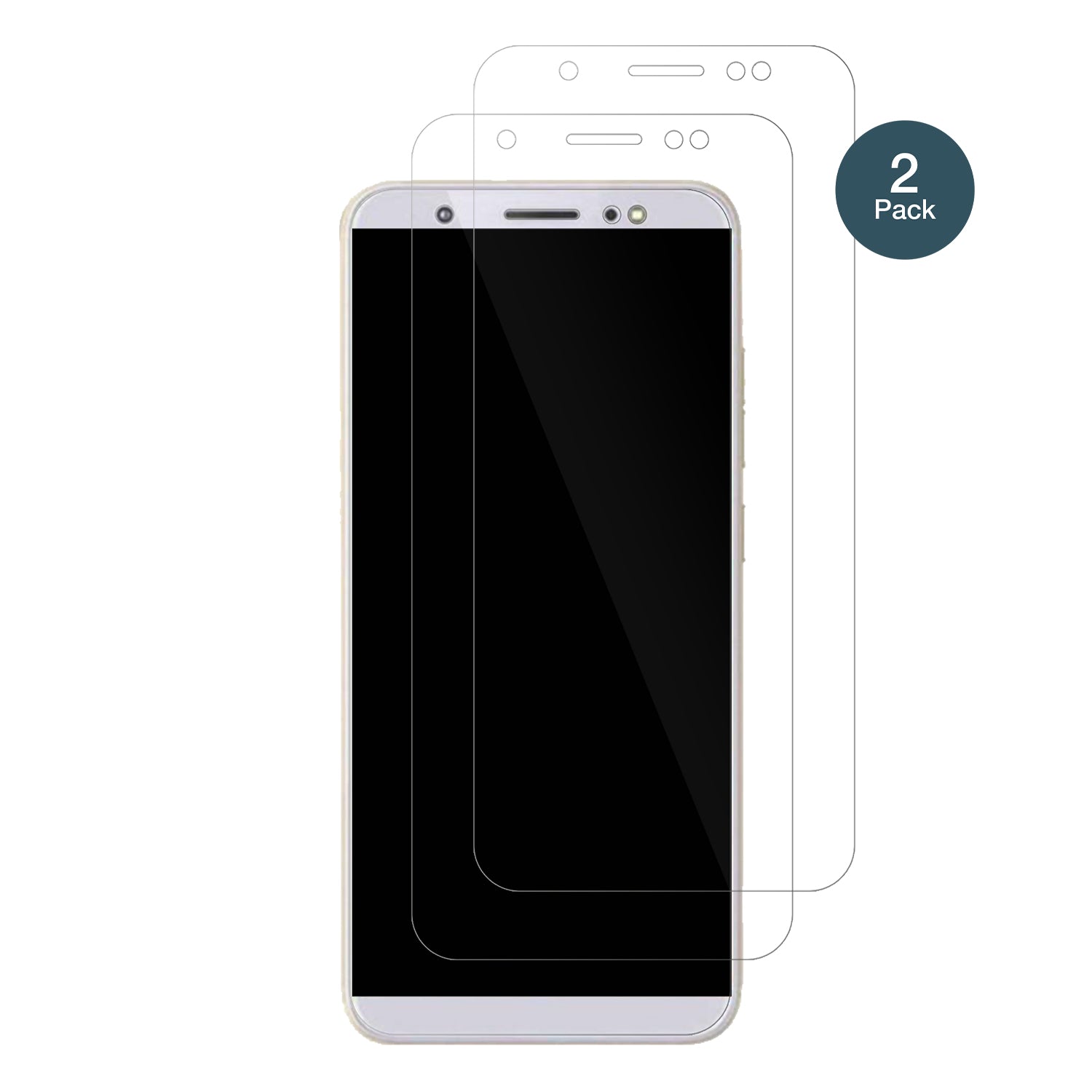 TecnoCamon IN5 mit aufgebrachter dipos Flex Schutzfolie, glasklare Darstellung ohne Einschränkungen