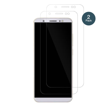 TecnoCamon IN5 mit aufgebrachter dipos Flex Schutzfolie, glasklare Darstellung ohne Einschränkungen