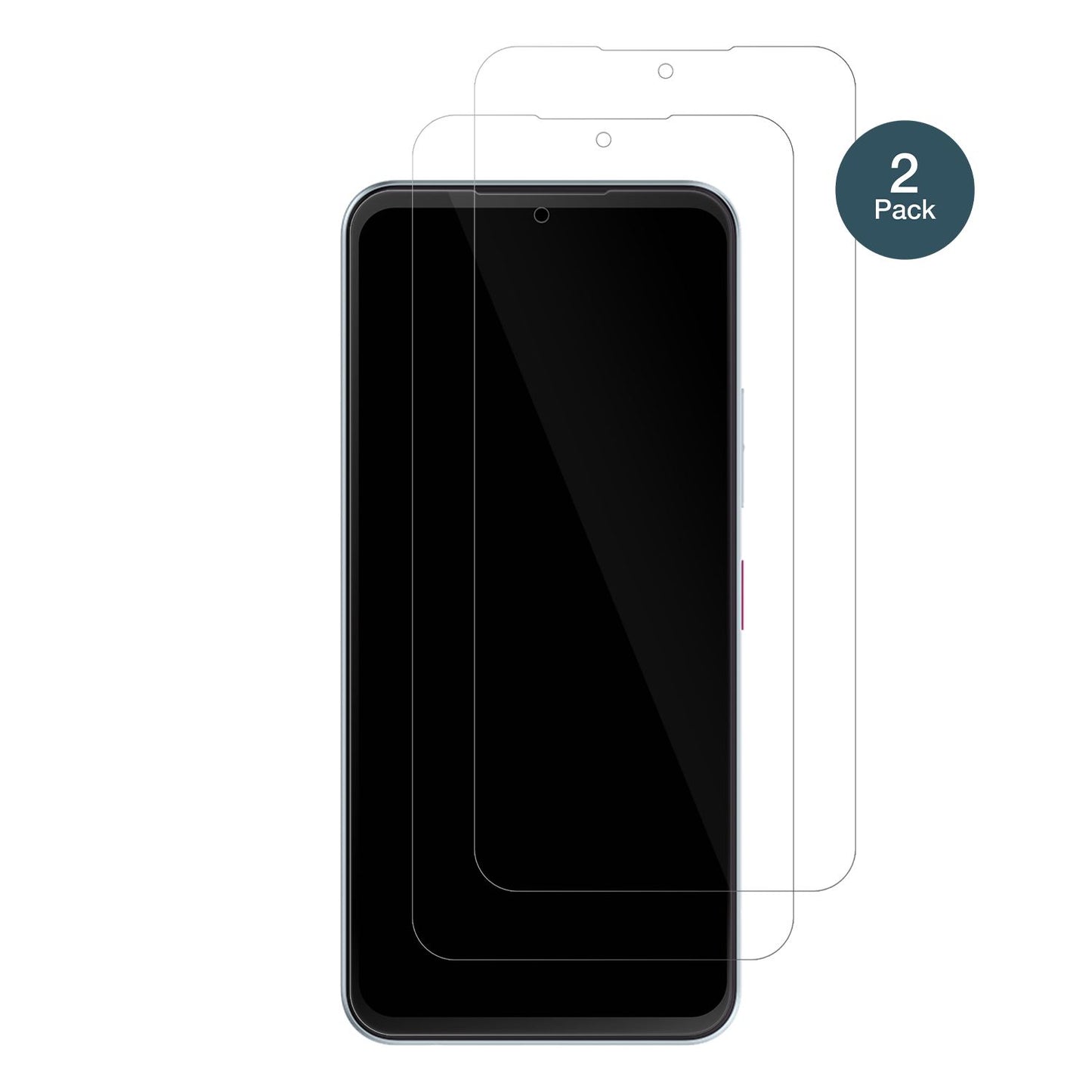 TelekomT Phone 3 5G mit aufgebrachter dipos Flex Schutzfolie, glasklare Darstellung ohne Einschränkungen
