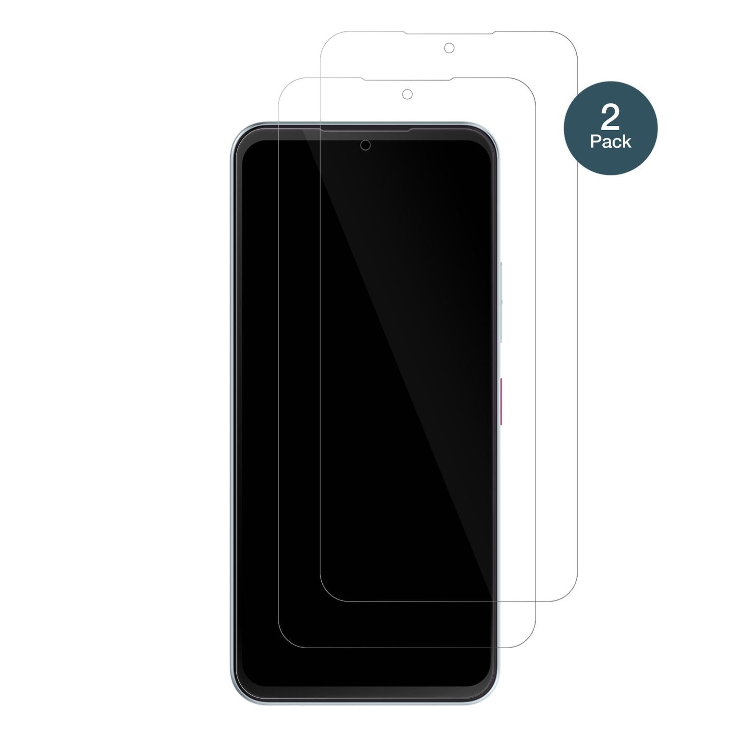 TelekomT Phone 3 5G mit aufgebrachter dipos Flex Schutzfolie, glasklare Darstellung ohne Einschränkungen