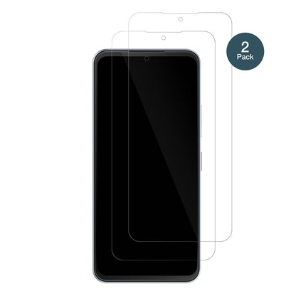 TelekomT Phone 3 5G mit aufgebrachter dipos Flex Schutzfolie, glasklare Darstellung ohne Einschränkungen