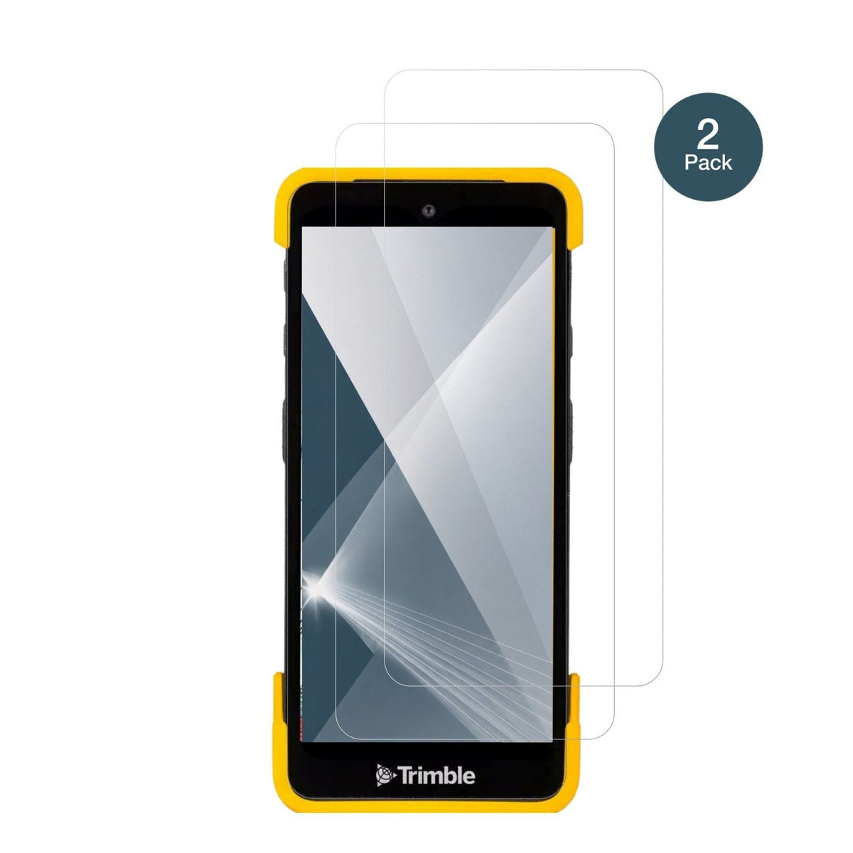 2x Screen Protector for Trimble TDC6 Flexible Glass 9H dipos