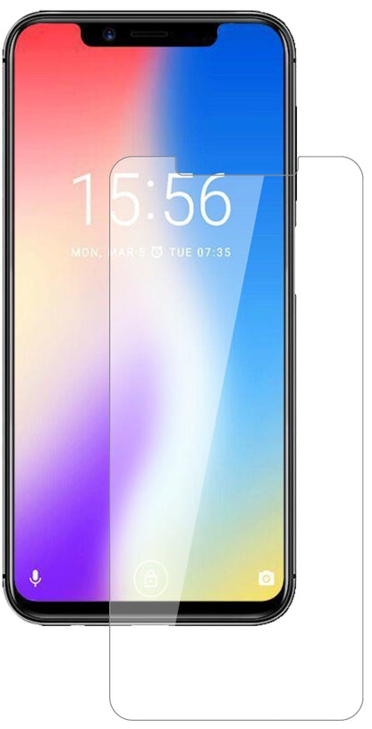 UmidigiOne mit aufgebrachter dipos Flex Schutzfolie, glasklare Darstellung ohne Einschränkungen